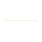 14K YELLOW GOLD 5.00CT ROUND DIAMOND MEN'S TENNIS BRACELET - Image 3