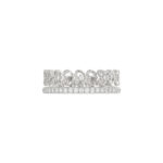LADIES RING 0.20CT ROUND DIAMOND 14K WHITE GOLD - Image 5