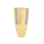 MEN'S RING 0.33CT ROUND DIAMOND 10K YELLOW GOLD - Image 3