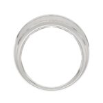 10K WHITE GOLD 2.00CT ROUND DIAMOND MEN'S BAND - Image 2