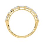 14K YELLOW GOLD 1CT OVAL DIAMOND LADIES RING - Image 2