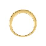 14K YELLOW GOLD 2CT PRINCESS DIAMOND LADIES BAND - Image 2