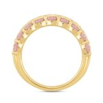 ETERNAL BLUSH COLLECTION LADIES RING 1 3/4CT ROUND DIAMOND 14K YELLOW GOLD (ROUND PINK) - Image 3