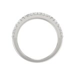 Ladies 14K White Gold Ladies Band 2 1/4CT Featuring Round & Radiant Cut Diamonds - Image 2