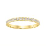 LADIES BRIDAL SET 1 1/2CT ROUND/OVAL DIAMOND 18K YELLOW GOLD (CENTER STONE OVAL DIAMOND 1.00CT) - Image 5