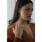 LADIES RING 1 3/4CT ROUND/PEAR DIAMOND 14K YELLOW GOLD - Image 4