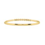 ETERNAL BLUSH COLLECTION LADIES BANGLE 1 1/3CT ROUND DIAMOND 14K YELLOW GOLD (ROUND PINK) - Image 2