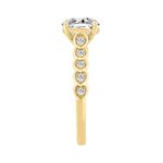 14K YELLOW GOLD 1 3/4CT ROUND DIAMOND LADIES RING (CENTER STONE ROUND DIAMOND 1 1/2CT) - Image 3