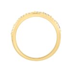 14K Yellow Gold Ladies Fashion Ring with 1.00 CT Round & Marquise Diamonds - Image 2