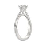 LADIES RING 3/4CT ROUND DIAMOND 14K WHITE GOLD - Image 4