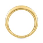 MEN'S BAND 1CT ROUND/OVAL DIAMOND 14K YELLOW GOLD - Image 3