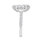 14K WHITE GOLD 2 3/4CT MARQUISE DIAMOND LADIES RING (CENTER STONE MARQUISE DIAMOND 2.00CT) - Image 2