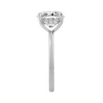 14K WHITE GOLD 3.00CT ROUND DIAMOND LADIES RING - Image 3