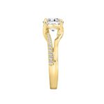 14K YELLOW GOLD 2 1/4CT ROUND DIAMOND LADIES RING (CENTER STONE ROUND DIAMOND 2.00CT) - Image 3