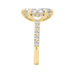 14K YELLOW GOLD 2 3/4CT MARQUISE DIAMOND LADIES RING (CENTER STONE MARQUISE DIAMOND 2.00CT) - Image 2