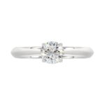 LADIES RING 3/4CT ROUND DIAMOND 14K WHITE GOLD - Image 3