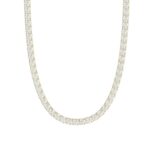 14K YELLOW GOLD 10 1/3CT 18" ROUND DIAMOND LADIES TENNIS NECKLACE