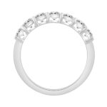 14K WHITE GOLD 1.00CT ROUND DIAMOND LADIES BAND - Image 2