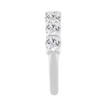 14K WHITE GOLD 2.00CT ROUND DIAMOND LADIES BAND - Image 3
