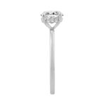 14K WHITE GOLD 1 5/8CT ROUND DIAMOND LADIES RING - Image 3