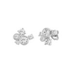 1.00Ct White Gold 10K Round Diamond Fashion Earrings For Women (Color F-G Clarity Vs1/Vs2) - Image 3