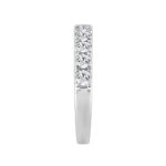 14K WHITE GOLD 1.00CT ROUND DIAMOND LADIES BAND - Image 3