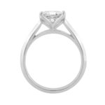 14K WHITE GOLD 2.00CT CUSHION DIAMOND LADIES RING - Image 2