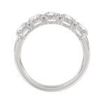 14K WHITE GOLD 2.00CT ROUND DIAMOND LADIES BAND - Image 2