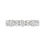 14K WHITE GOLD 2.00CT ROUND DIAMOND LADIES BAND - Image 3