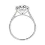 14K WHITE GOLD 5.00CT PEAR DIAMOND LADIES RING (CENTER STONE PEAR DIAMOND 5CT) - Image 2