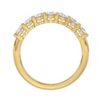 14K YELLOW GOLD 1 1/2CT OVAL DIAMOND LADIES BAND - Image 2