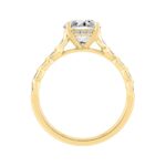 14K YELLOW GOLD 1 3/4CT ROUND DIAMOND LADIES RING (CENTER STONE ROUND DIAMOND 1 1/2CT) - Image 2