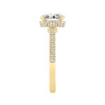 14K YELLOW GOLD 2 1/2CT ROUND DIAMOND LADIES RING (CENTER STONE ROUND DIAMOND 2.00CT) - Image 3