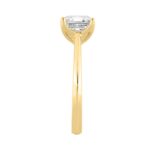 14K YELLOW GOLD 2.00CT CUSHION DIAMOND LADIES RING - Image 3