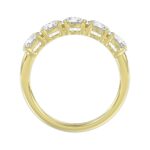 14K YELLOW GOLD 2.00CT ROUND DIAMOND LADIES BAND - Image 2