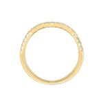14K YELLOW GOLD 2.00CT ROUND DIAMOND LADIES BRIDAL SET (CENTER STONE ROUND DIAMOND  1 1/2CT) - Image 4