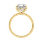 14K YELLOW GOLD 3 1/8CT ROUND/RADIANT DIAMOND LADIES RING (CENTER STONE RADIANT DIAMOND 3.00CT) - Image 2