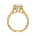 14K YELLOW GOLD 5.00CT CUSHION DIAMOND LADIES RING (CENTER STONE CUSHION DIAMOND 5CT) - Image 2