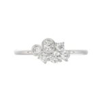 Classic 14K White Gold  Round Lab Grown Diamond Ladies Ring 1/2Ct (Color F-G -Clarity Vs1/Vs2) - Image 5