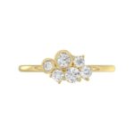 Classic 14K Yellow Gold  Round Lab Grown Diamond Ladies Ring 1/2Ct (Color F-G -Clarity Vs1/Vs2) - Image 5