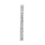 LADIES ETERNITY BAND 1.00CT ROUND DIAMOND 14K WHITE GOLD - Image 3