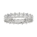 LADIES ETERNITY BAND 2CT PRINCESS DIAMOND 14K WHITE GOLD
