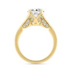 LADIES RING 2 1/4CT ROUND DIAMOND 14K YELLOW GOLD (CENTER STONE ROUND DIAMOND 2.00CT) - Image 3