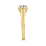 LADIES RING 2 1/4CT ROUND DIAMOND 14K YELLOW GOLD (CENTER STONE ROUND DIAMOND 2.00CT) - Image 2