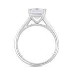 LADIES RING 2CT PRINCESS DIAMOND 14K WHITE GOLD (CENTER STONE PRINCESS DIAMOND 1 1/2CT ) - Image 2