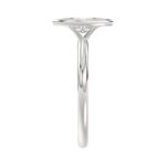 LADIES SOLITAIRE RING 1CT MARQUISE DIAMOND 14K WHITE GOLD (CENTER STONE MARQUISE DIAMOND 1CT ) - Image 4