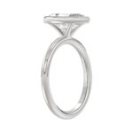 LADIES SOLITAIRE RING 2CT MARQUISE DIAMOND 14K WHITE GOLD (CENTER STONE MARQUISE DIAMOND 2CT ) - Image 3