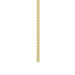 14K YELLOW GOLD 6 7/8CT 16" ROUND DIAMOND LADIES TENNIS NECKLACE - Image 2
