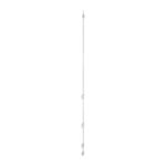 10K WHITE GOLD 1.00CT ROUND DIAMOND LADIES NECKLACE - Image 3