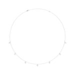 14K WHITE GOLD 1.00CT ROUND/PEAR/MARQUISE/OVAL DIAMOND LADIES NECKLACE